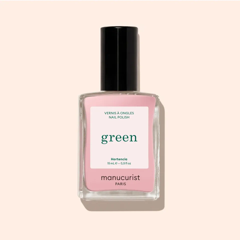 Manucurist Green Hortencia neglelakk sheer lys rosa