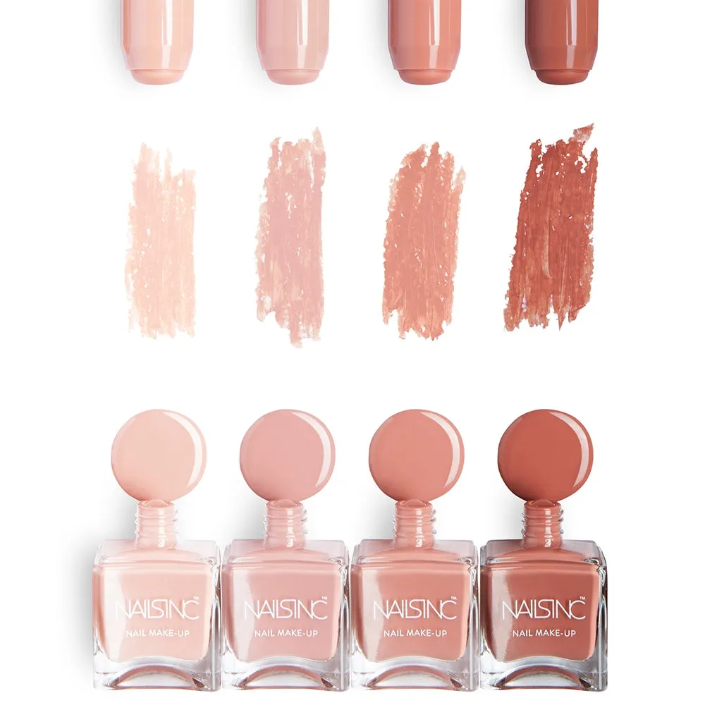 Nails Inc Harley Gardens styrkende neglebehandling nude