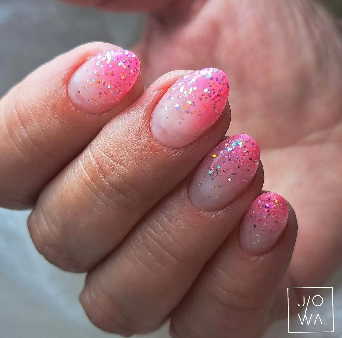 Light Elegance Over the Moon glittergel 10 ml babyrosa