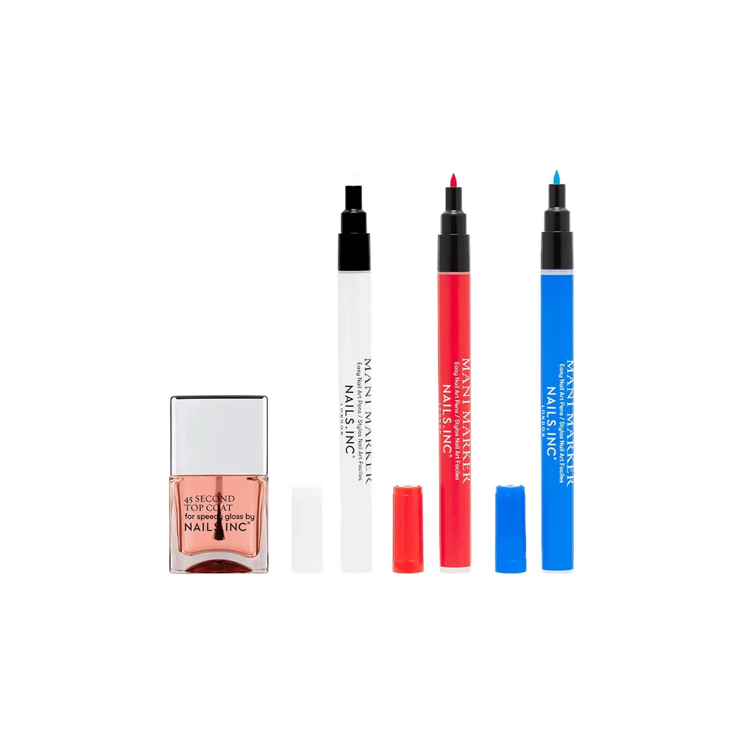 Nails Inc Mani Marker Sketch It Out negletusj 4-pakning