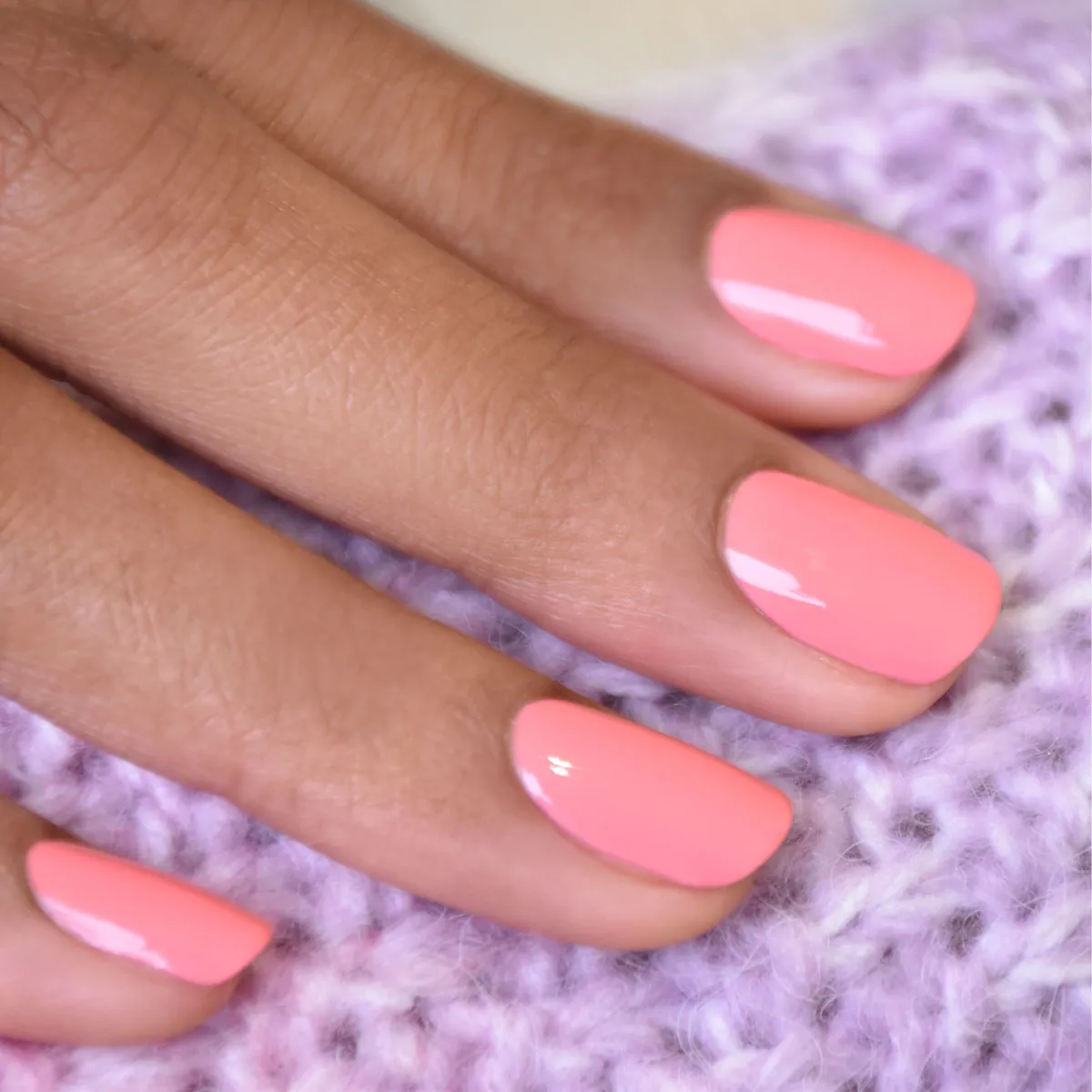 Manucurist Green Flash Pink Paradise neglelakk godterirosa