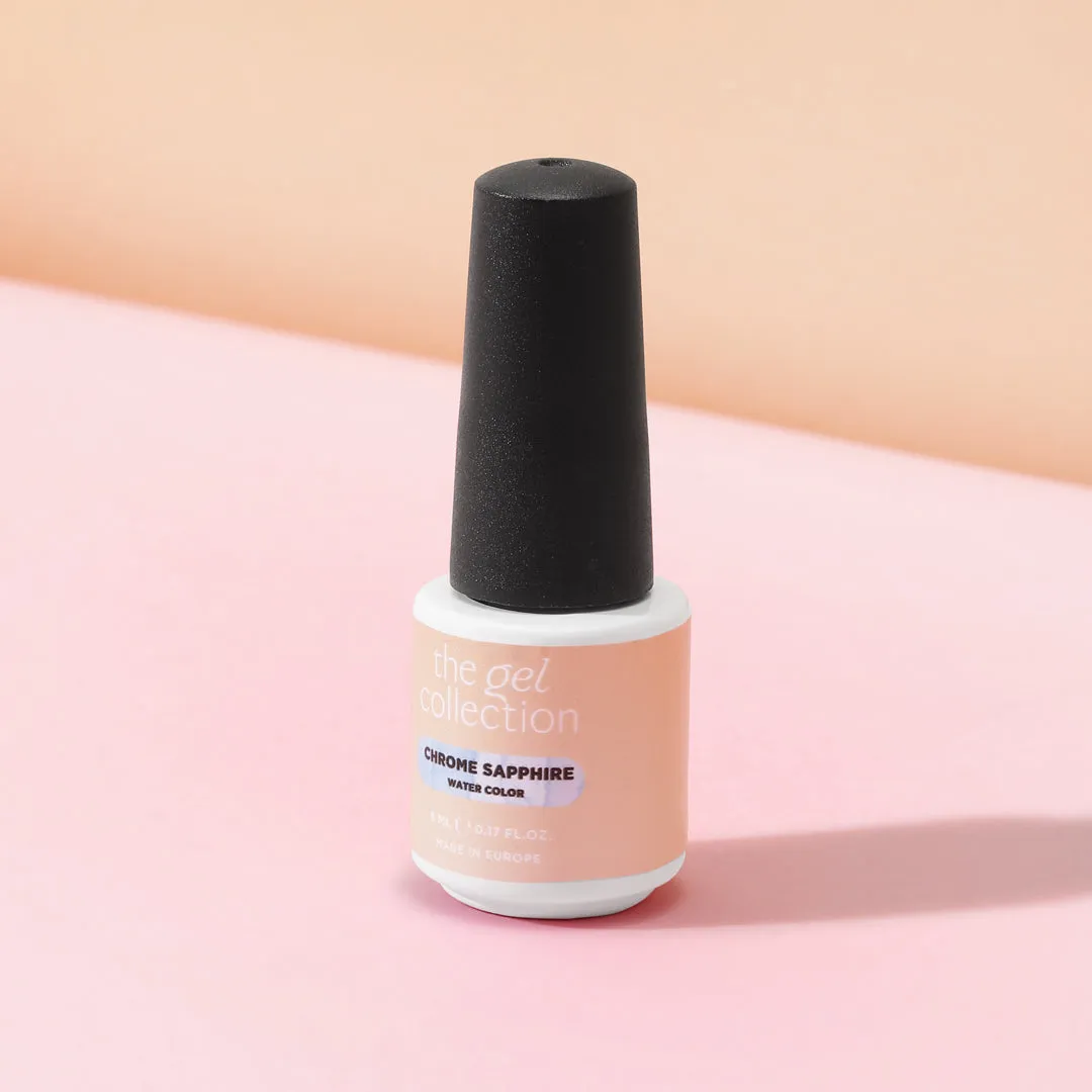 The Gel Collection Chrome Sapphire watercolor 5 ml nail art