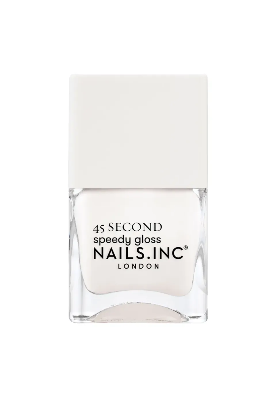 Nails Inc 45 Second Find Me In Fulham neglelakk hvit creme