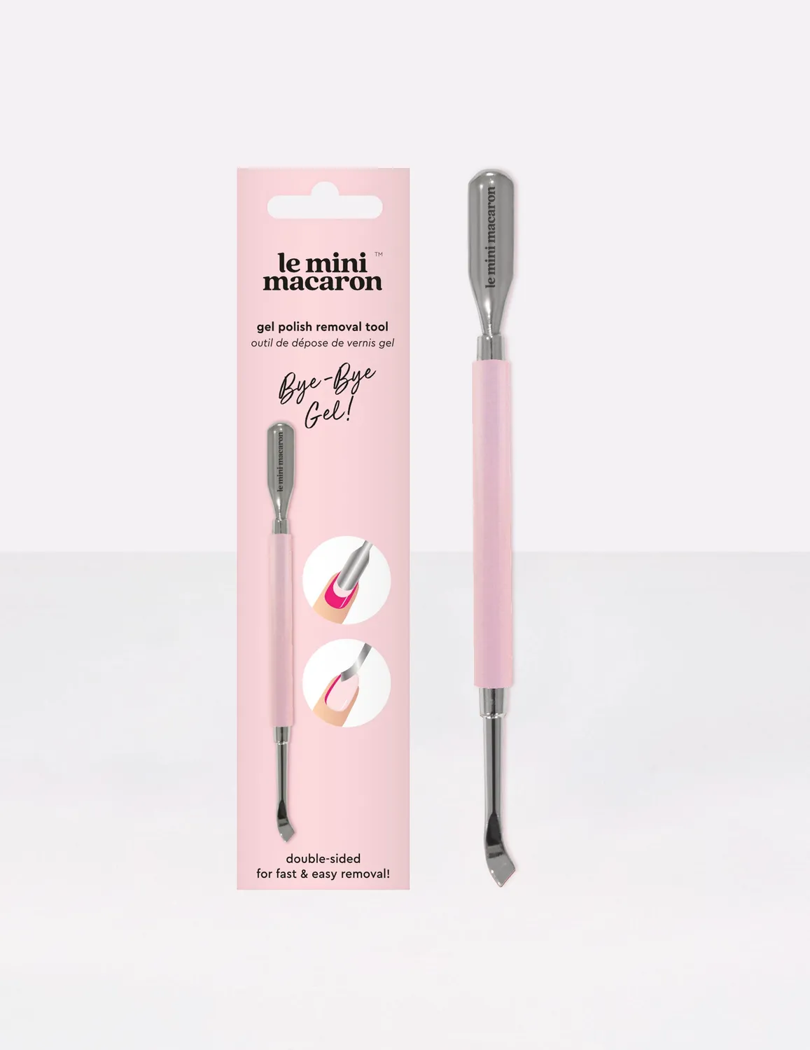Le Mini Macaron Removal Tool negellakkfjerner tosidig