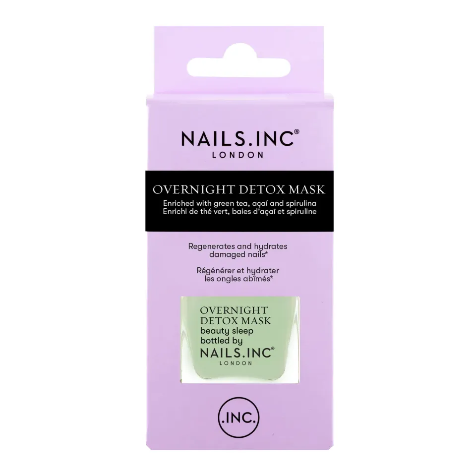 Nails Inc Overnight Detox Mask neglebehandling styrkende