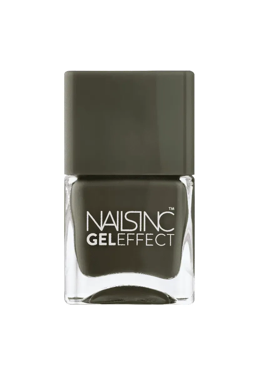 Nails Inc Hyde Park Court gel effect neglelakk grønn krem