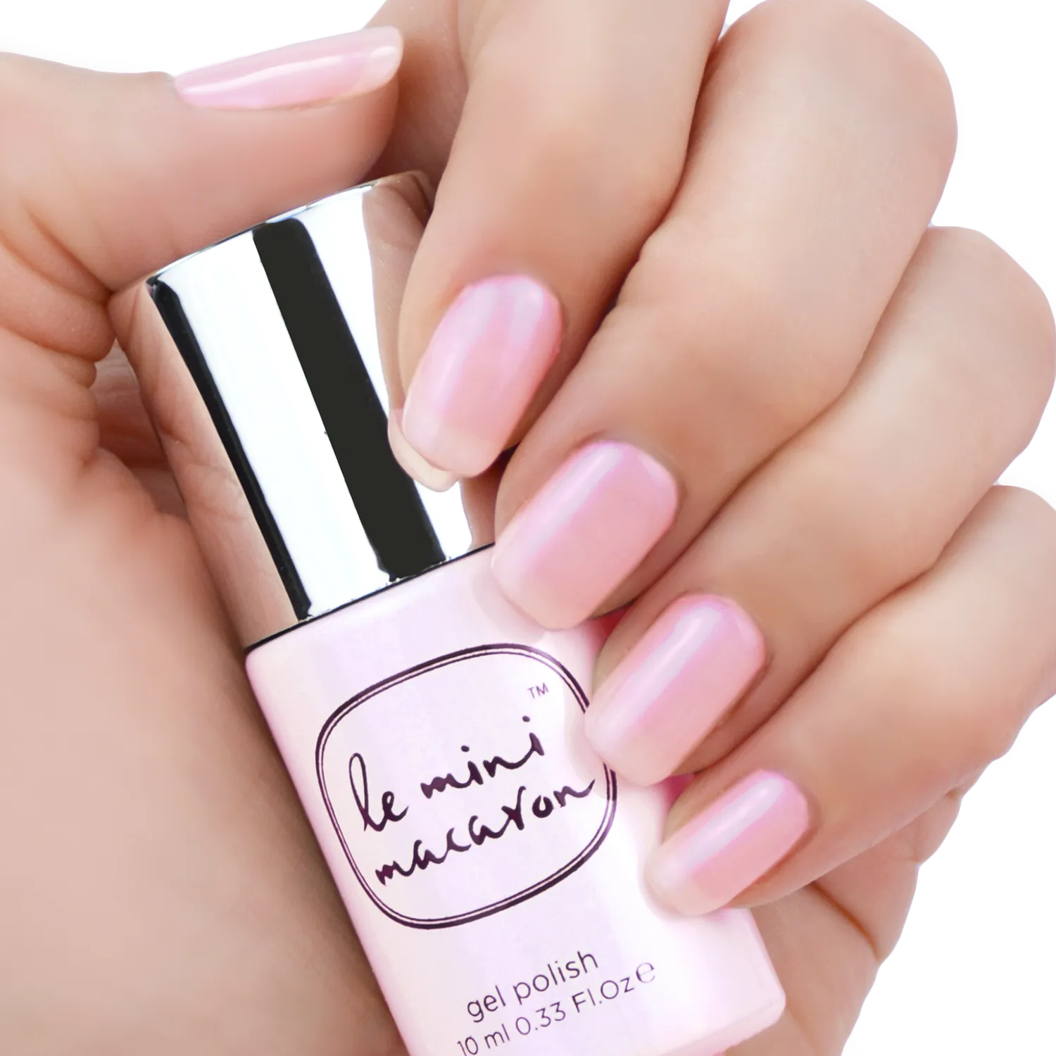 Le Mini Macaron Meringue gellakk 8,5 ml transparent rosa
