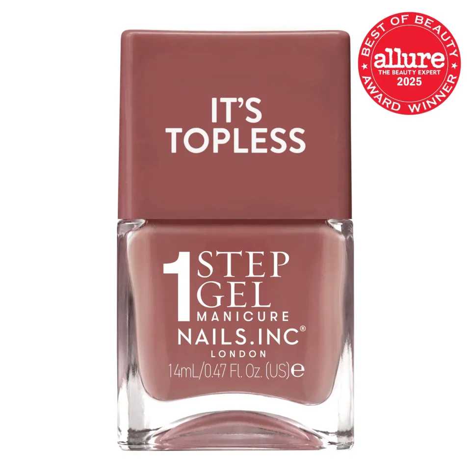 Nails Inc London It’s Topless Alexis neglelakk 1-step gel