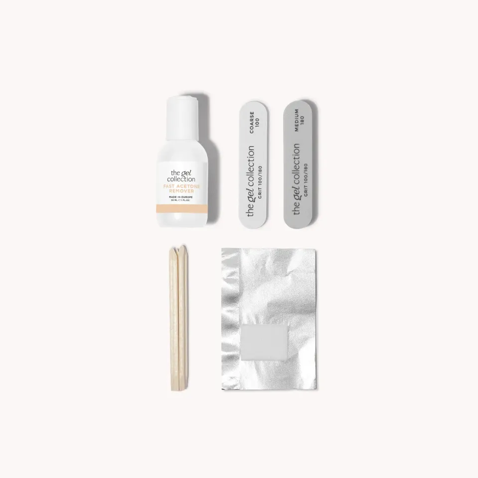 The Gel Collection Mini Fjerningssett gelpolish skånsom 5-deler