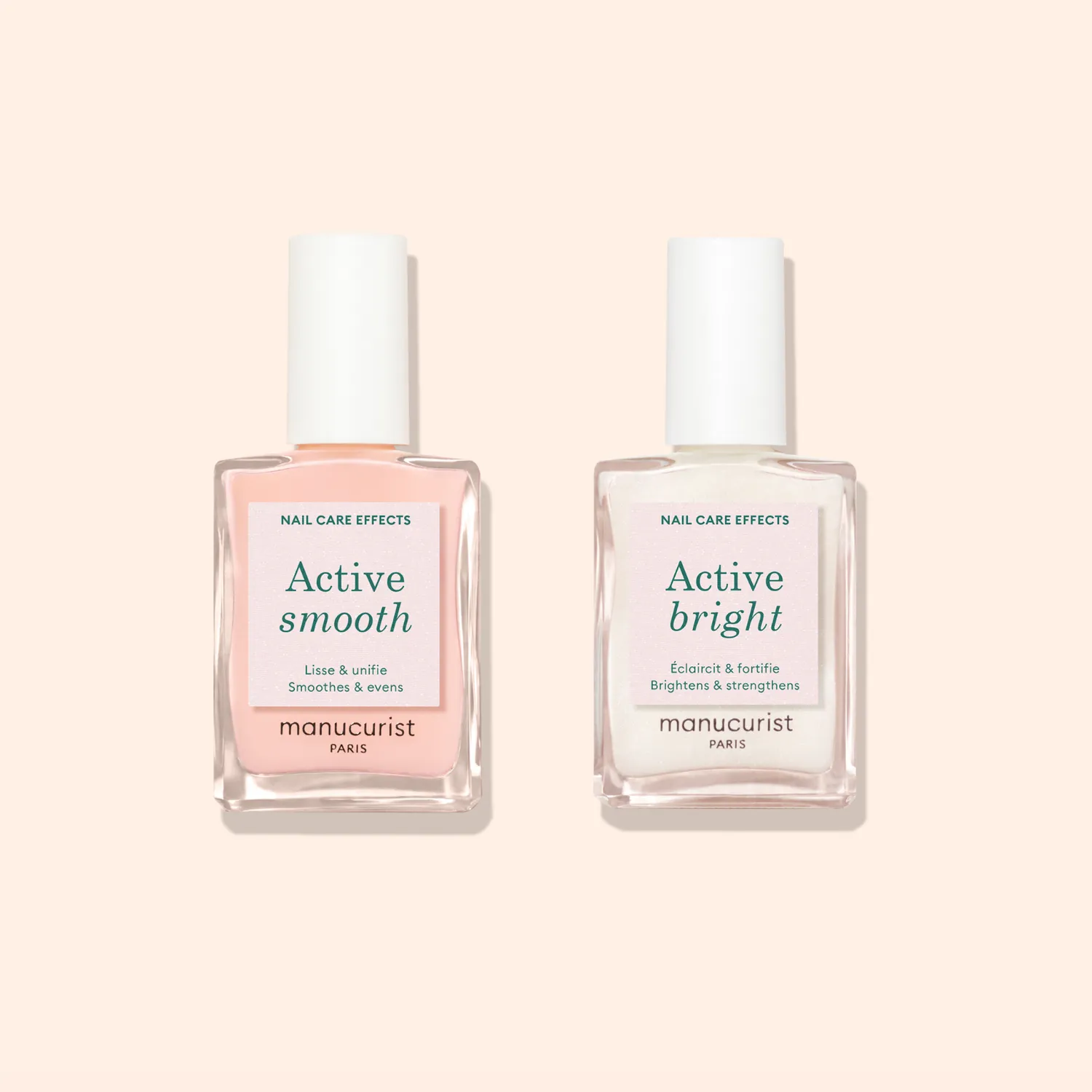 Manucurist Active Duo neglesett glow shine