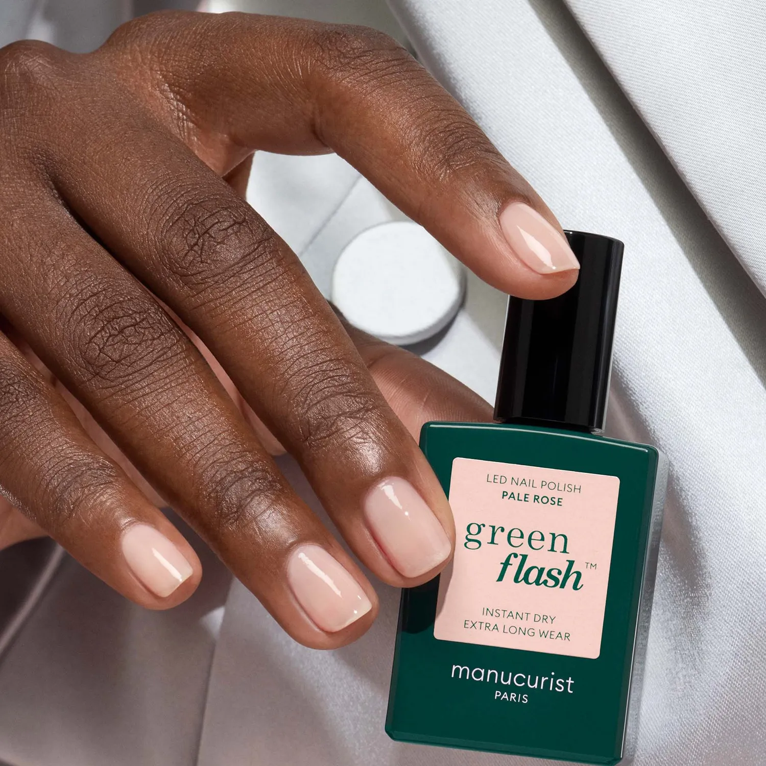 Manucurist Green Flash Pale Rose neglelakk transparent