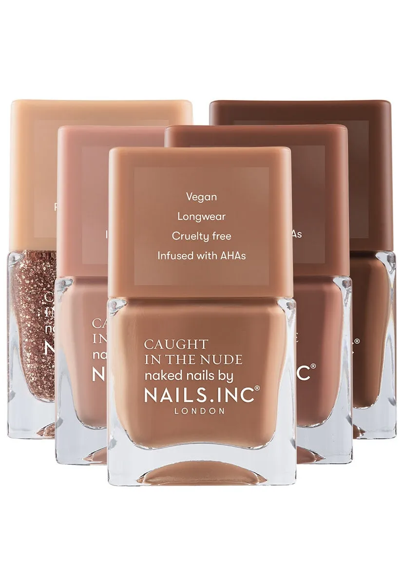 Nails Inc Tulum Beach neglelakk nude krem