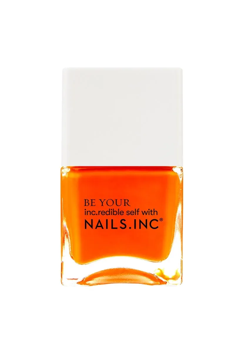 Nails Inc Walker's Court neglelakk neon oransje vegansk
