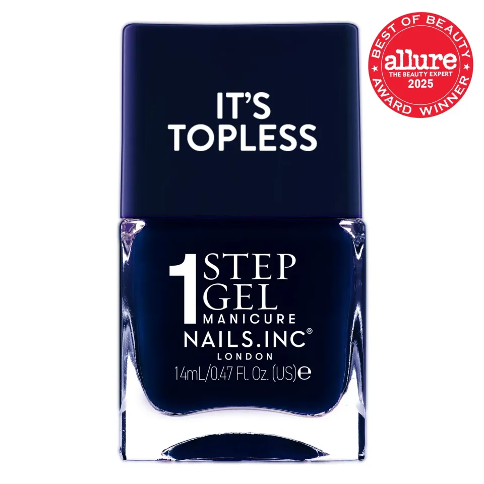 Nails Inc It's Topless Whitney neglelakk 1-stegs gel