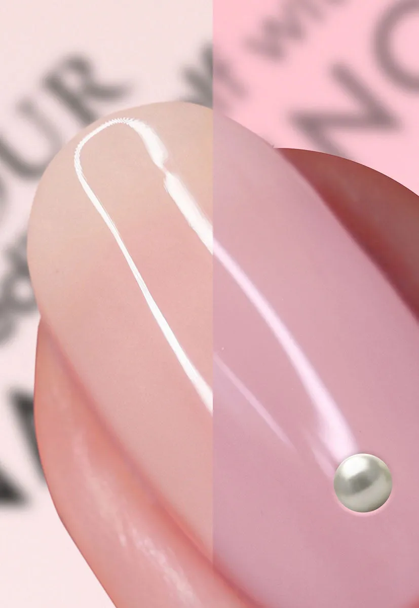 Nails Inc Pearl-Fect Mani neglelakk stickersett nude