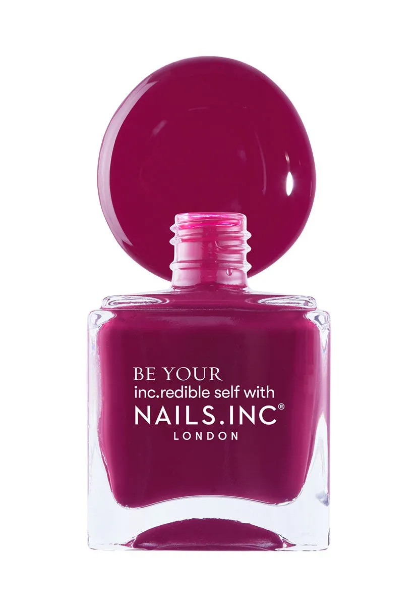 Nails Inc Leave Them On Red neglelakksett 4-pk rød
