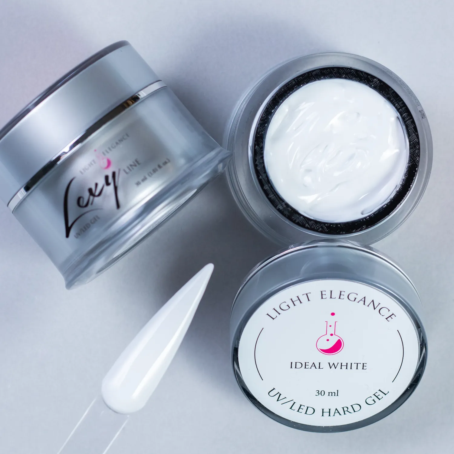 Light Elegance Lexy Line Ideal White bygggel 10 ml hvit