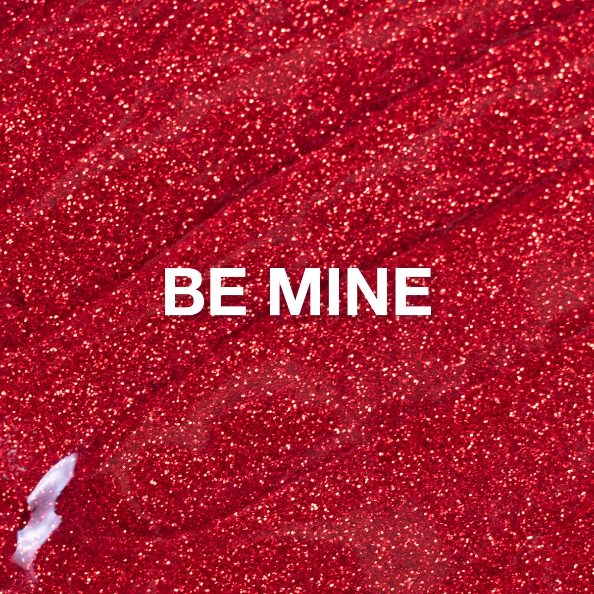 Light Elegance Be Mine glittergel 10 ml rød