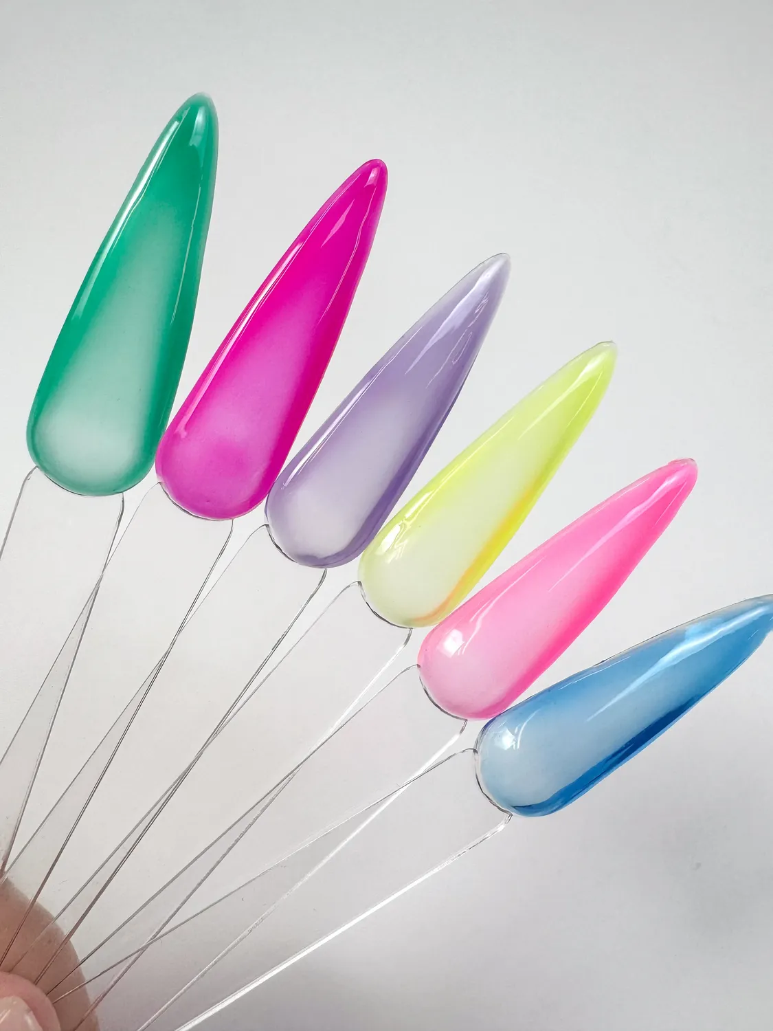 Light Elegance P+ Jellies gel polish bundle 6x10 ml