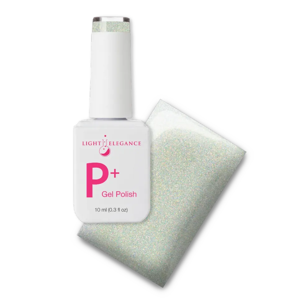 Light Elegance P+ Beachy gel polish 10 ml lys glitter
