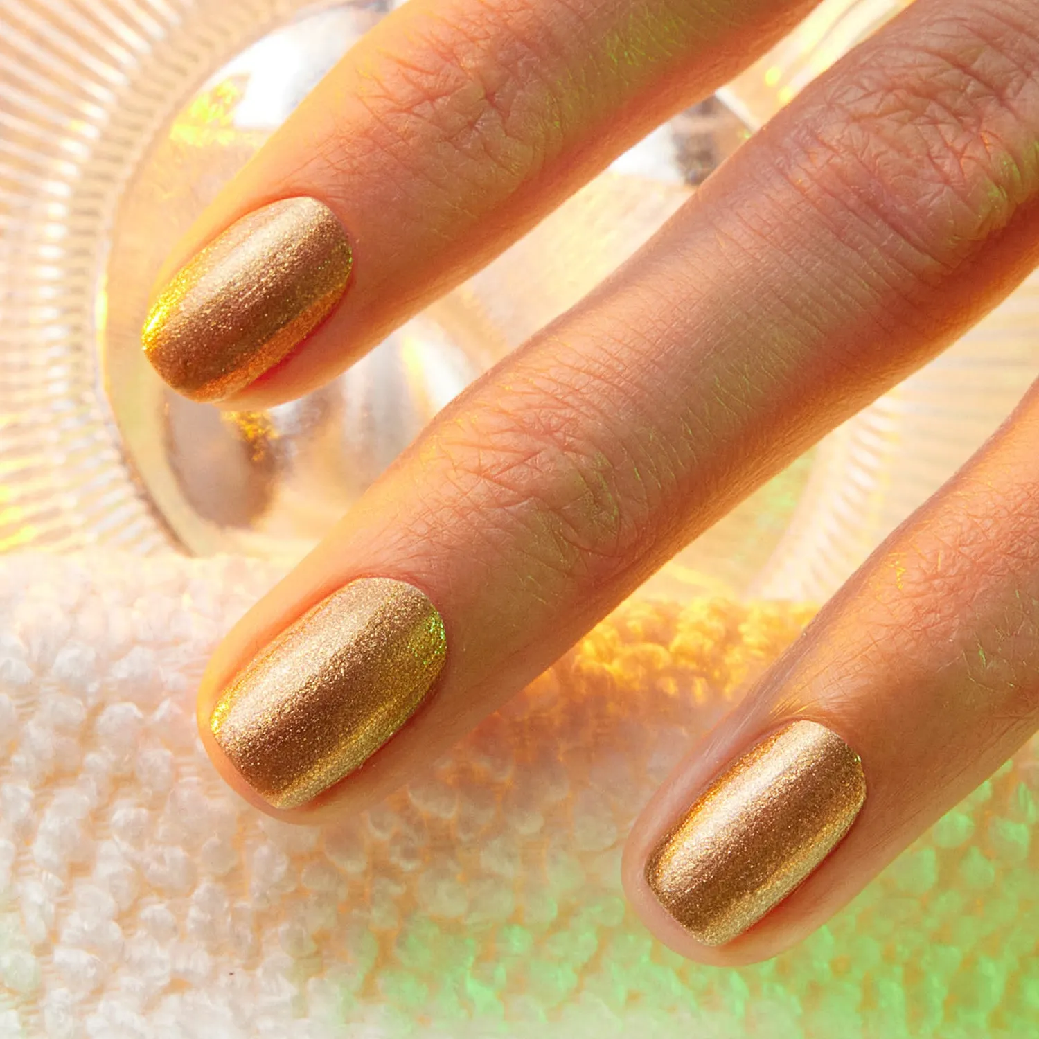 Manucurist Green Flash Shimmer gelneglelakk
