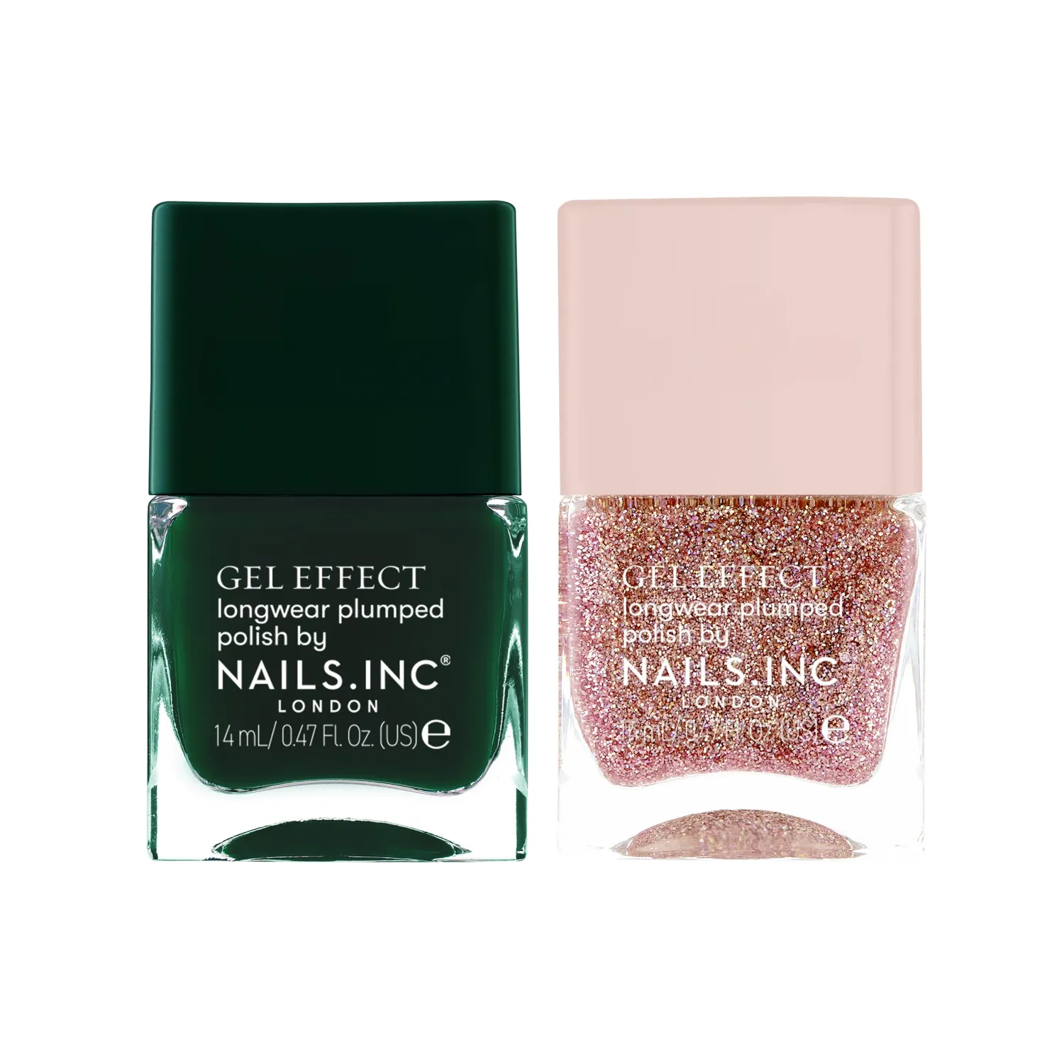 Nails Inc Martini Moment neglelakk duo 2-pakning krem