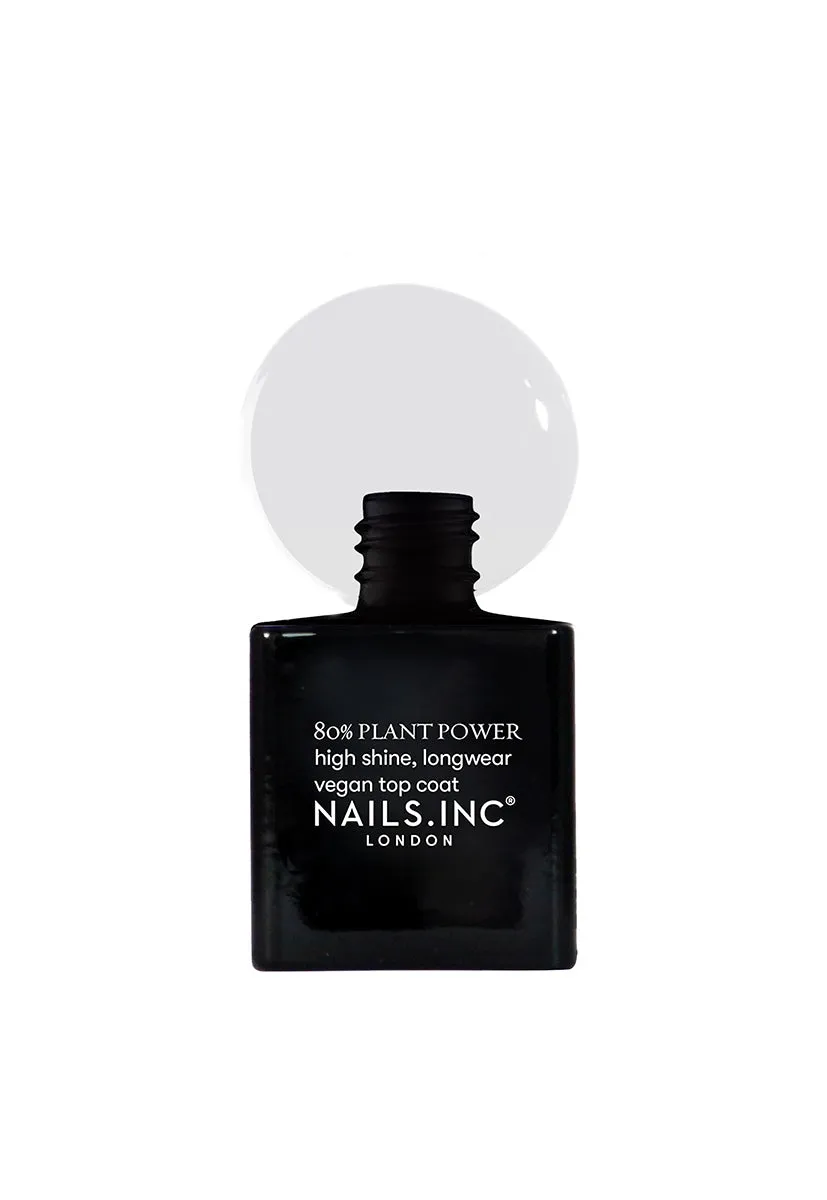 Nails Inc Plant Power Plant Based overlakk vegansk blank