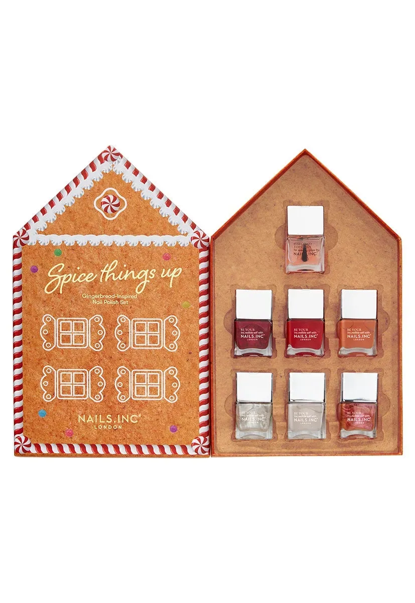 Nails Inc Ginger All The Way neglelakk 7-pakning krem