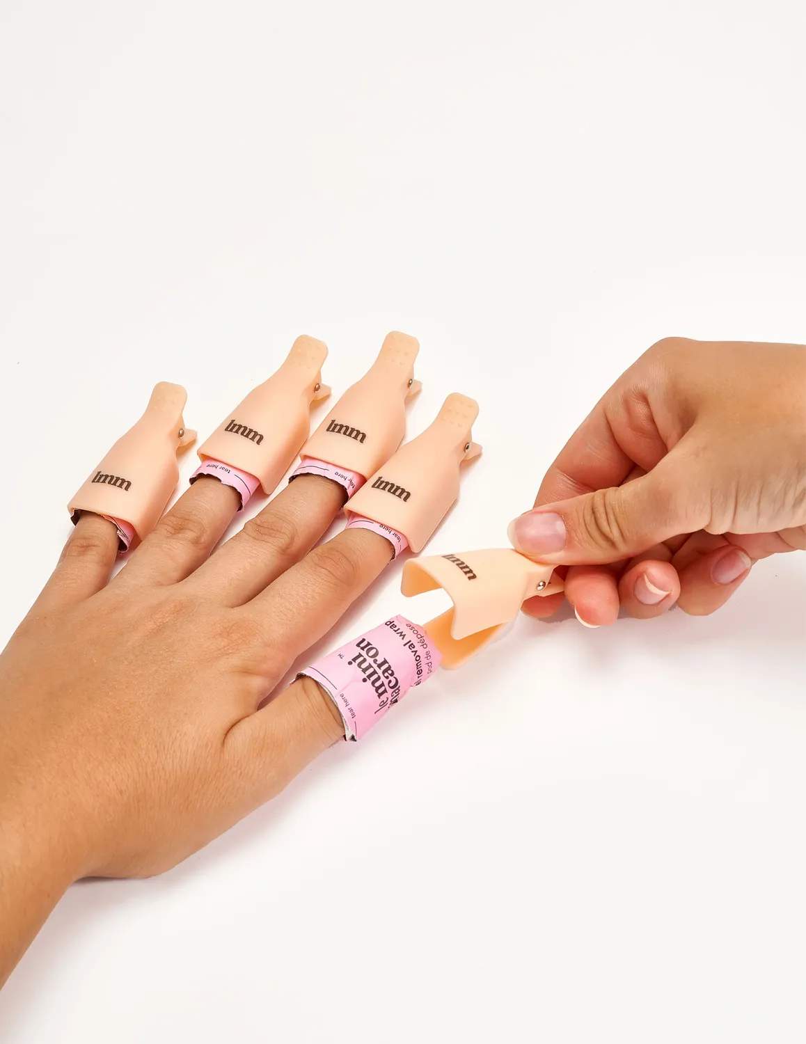 Le Mini Macaron Removal Clips negleclips 10-pak gellakk