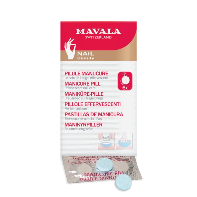 Mavala Manicure Pill manikyrtablett neglebad mykgjør