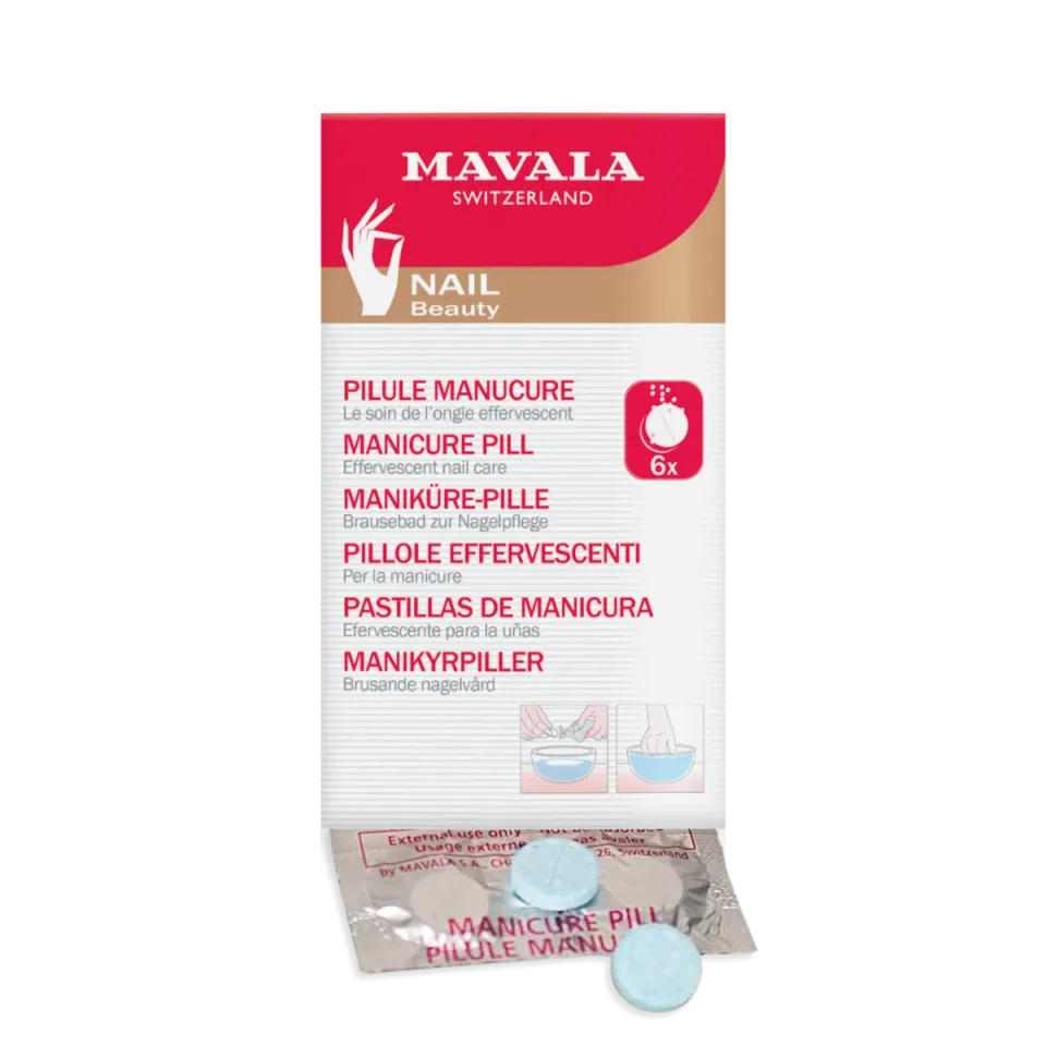 Mavala Manicure Pill manikyrtablett neglebad mykgjør