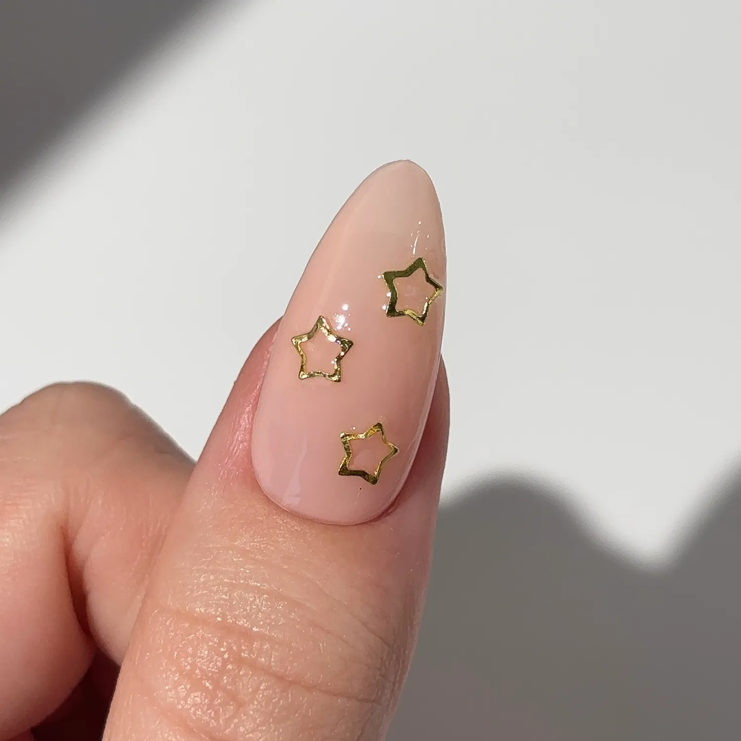 The Gel Collection Aluminium Shapes Gold neglepynt 12 former