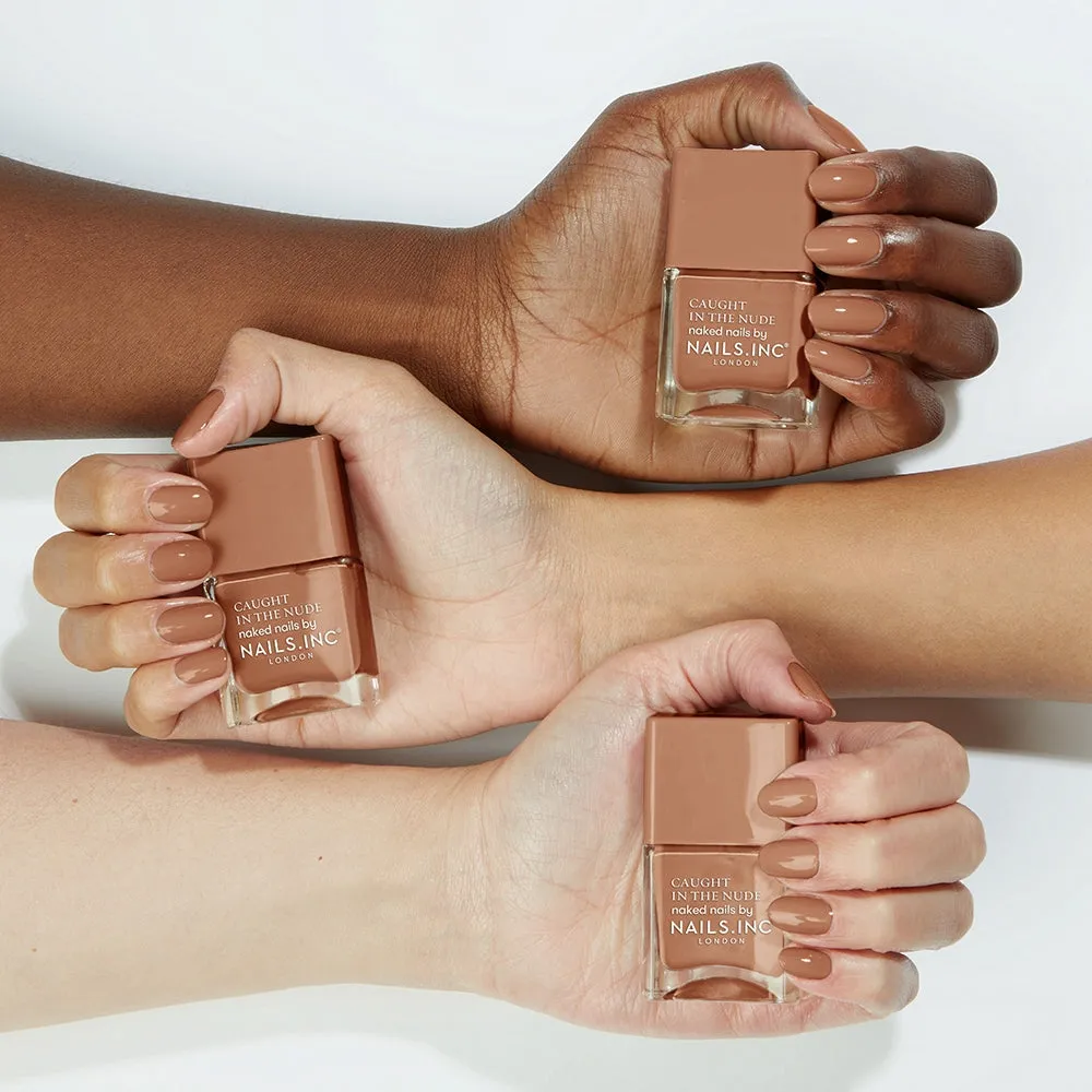 Nails Inc Caught In The Nude Maldives Beach neglelakk nude krem