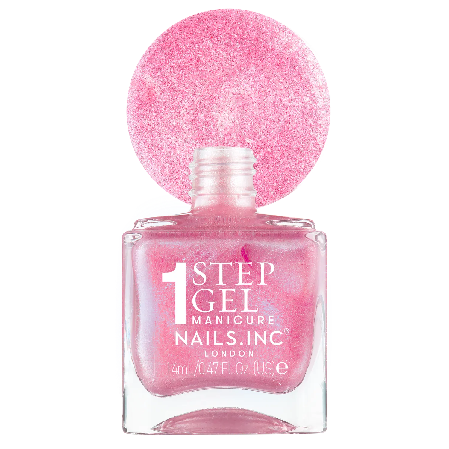 Nails Inc It’s Topless Danielle neglelakk 1-step gel