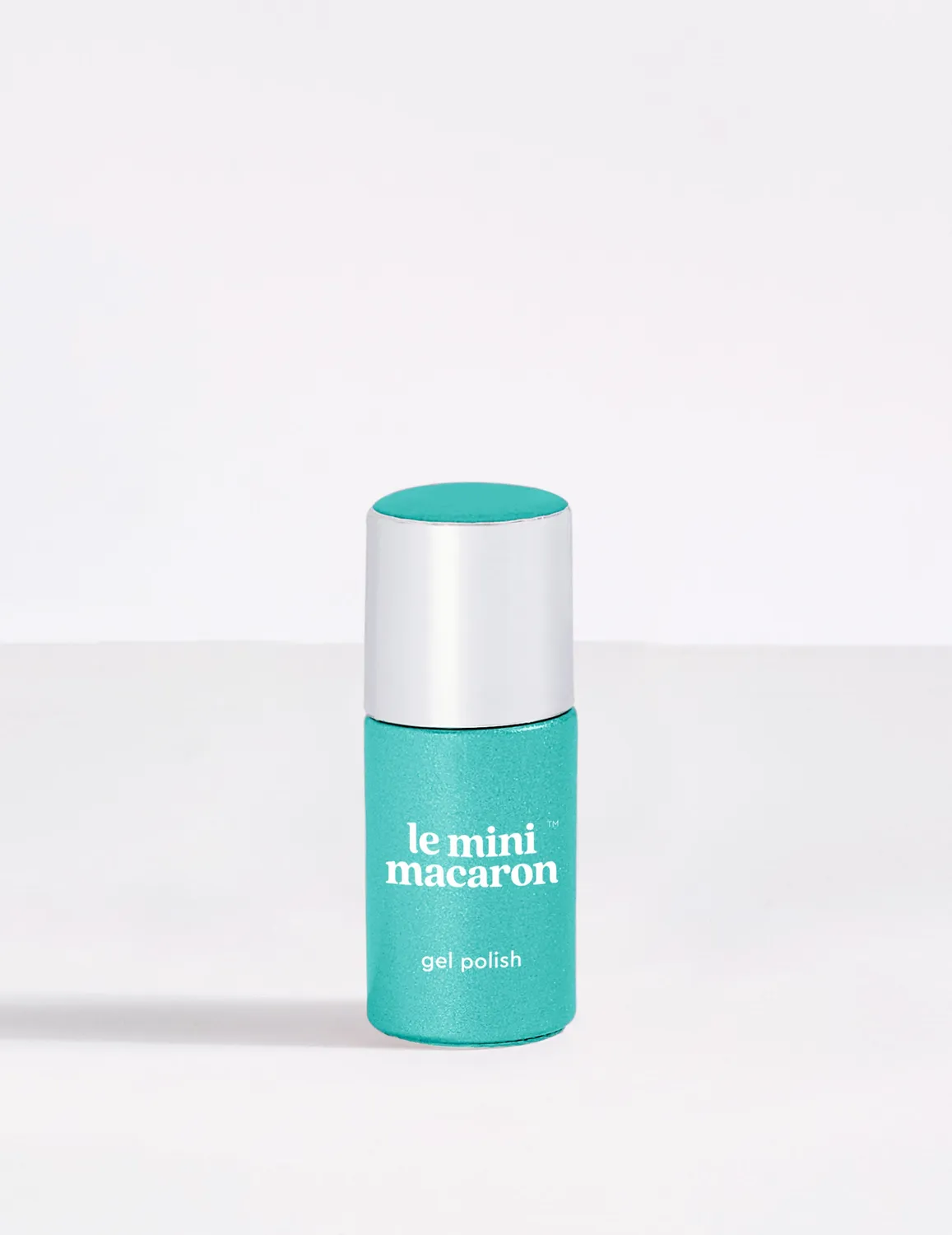 Le Mini Macaron Sparkling Seasalt gellakk 8,5 ml turkis glitter