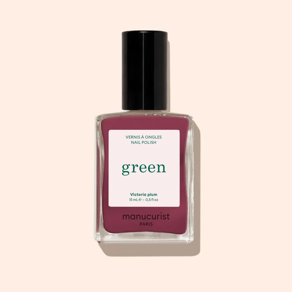 Manucurist Green Victoria Plum neglelakk plomme 7 dager