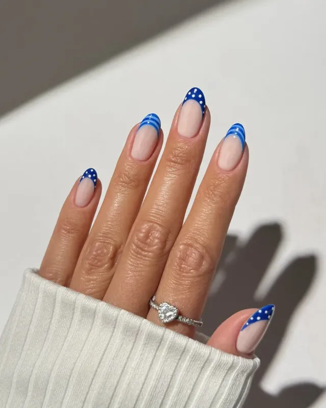 The Gel Collection Blue Hour French fargekit gellakk 2 farger mørkeblå