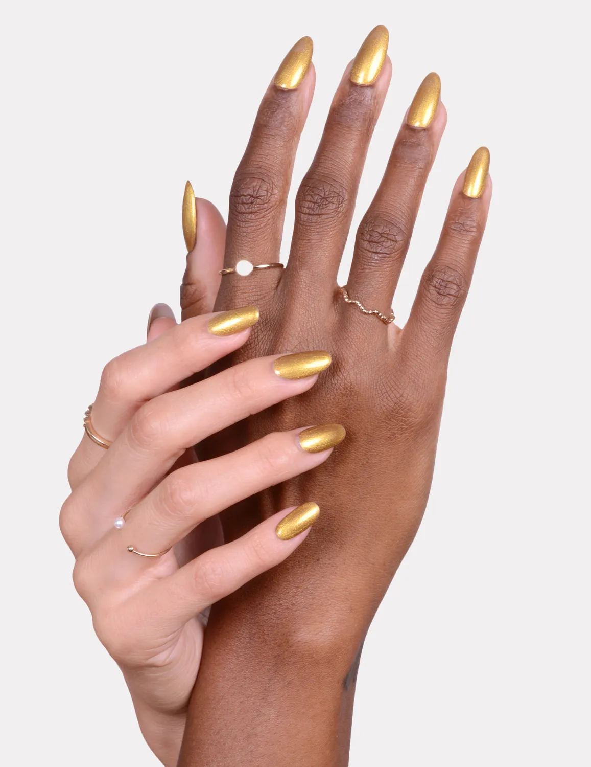 Le Mini Macaron Les Minis Shiny & Chic gellakk 3-pak glitter