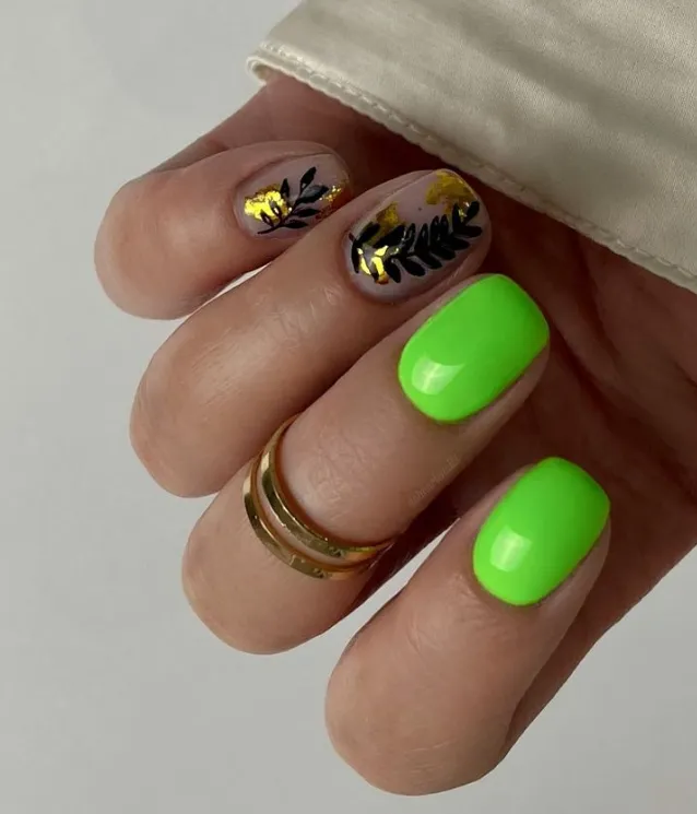 Light Elegance ButterCream Fresh to Death neglegelé neongrønn 5 ml