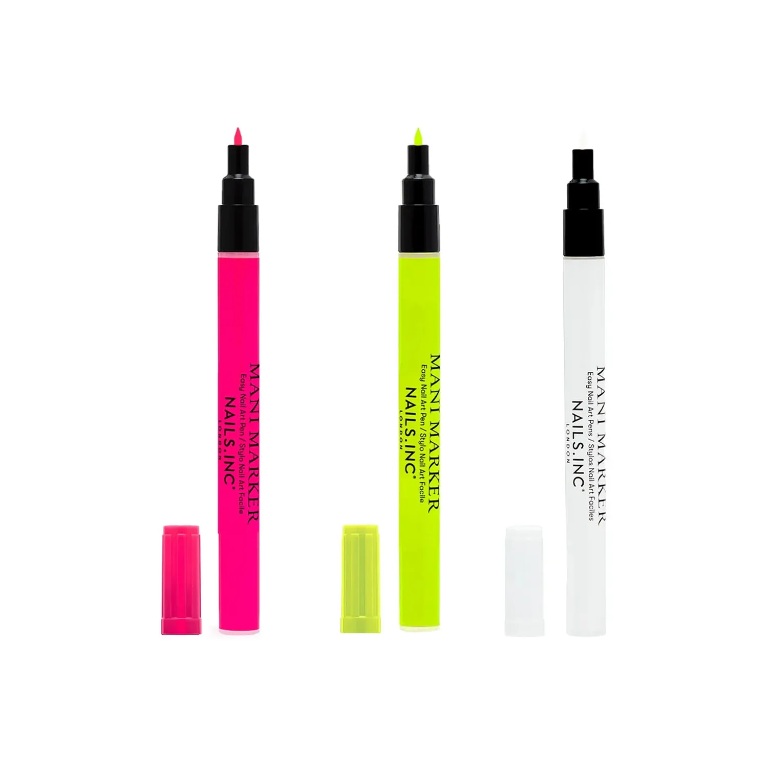 Nails Inc Neon Mani Marker neglepenner trio neon