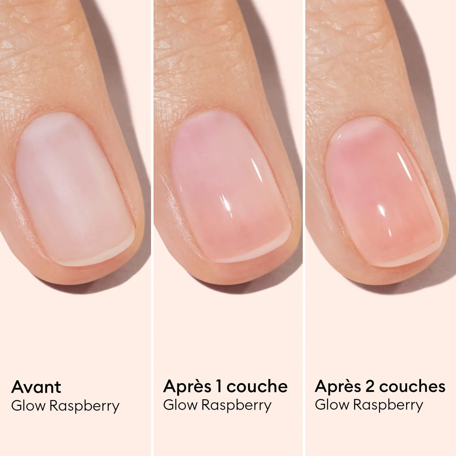 Manucurist Active Glow Raspberry neglelakk cracker rosé