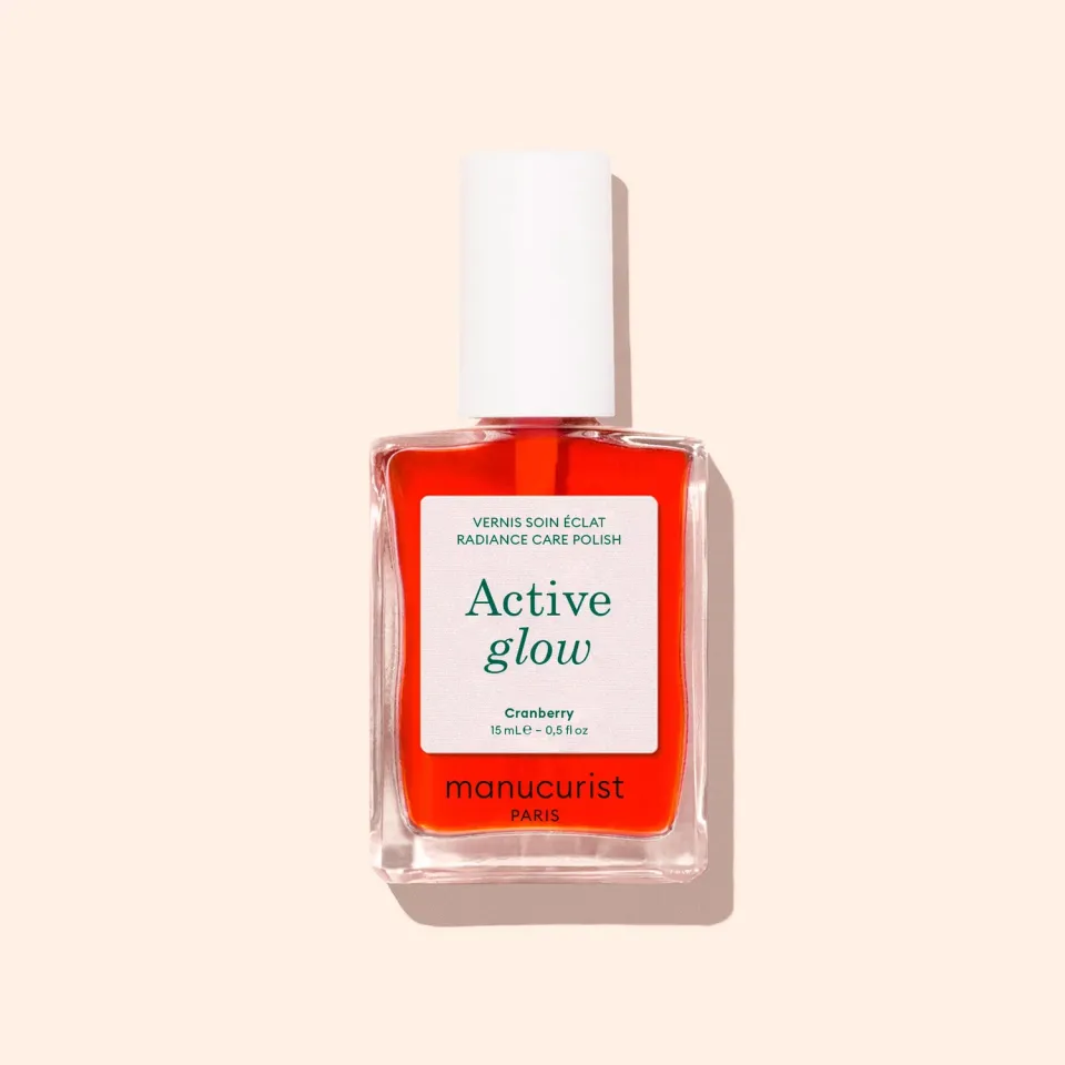 Manucurist Active Glow Cranberry neglelakk korallglans