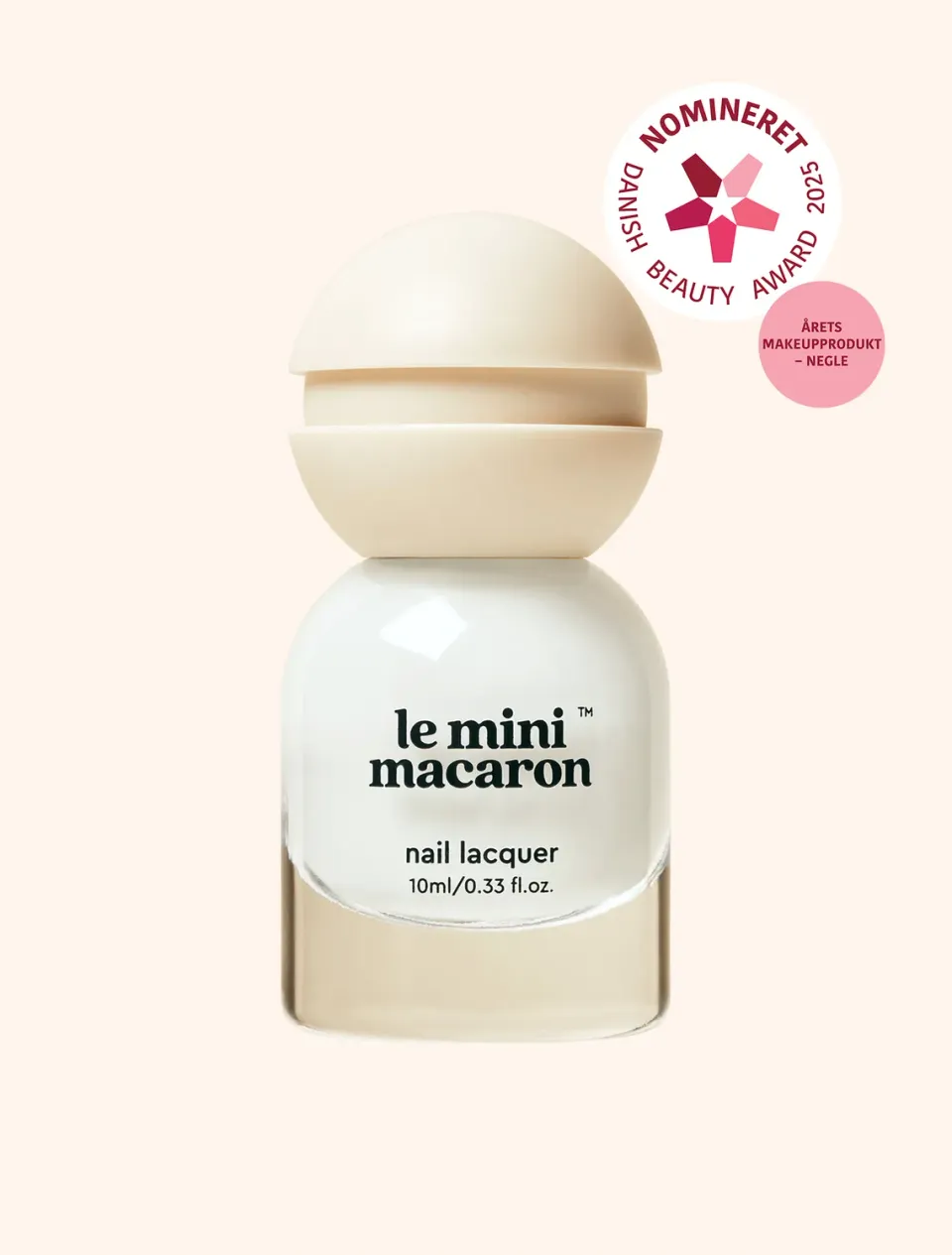 Le Mini Macaron Le Sweet Milkshake neglelakk 10 ml hvit