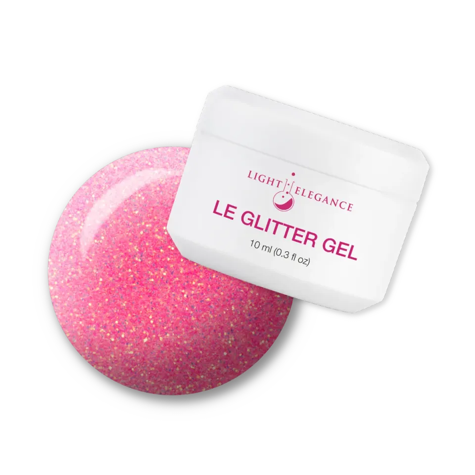 Light Elegance Fruit Snacks glittergel 10 ml neonrosa