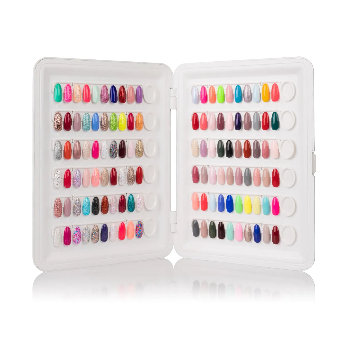 Light Elegance Color Mother Swatch Book fargekart 120 tips