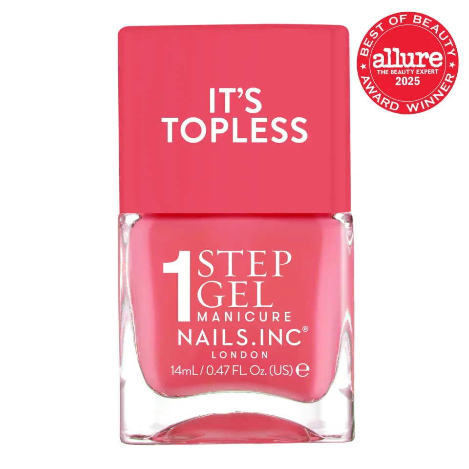 Nails Inc It’s Topless Sofia neglelakk rosa langvarig