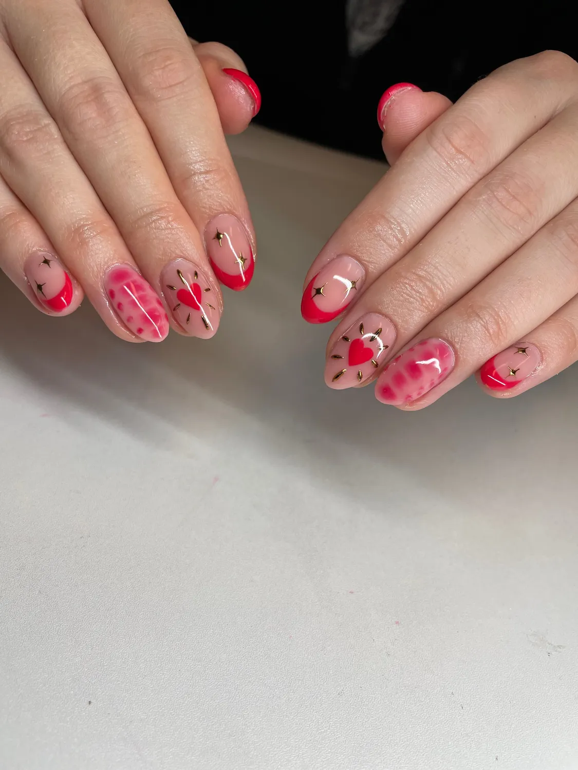 Light Elegance ButterCream Queen of Hearts gellakk rød heldekkende