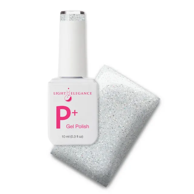 Light Elegance P+ Diamonds and Pearls gel polish 10 ml sølv
