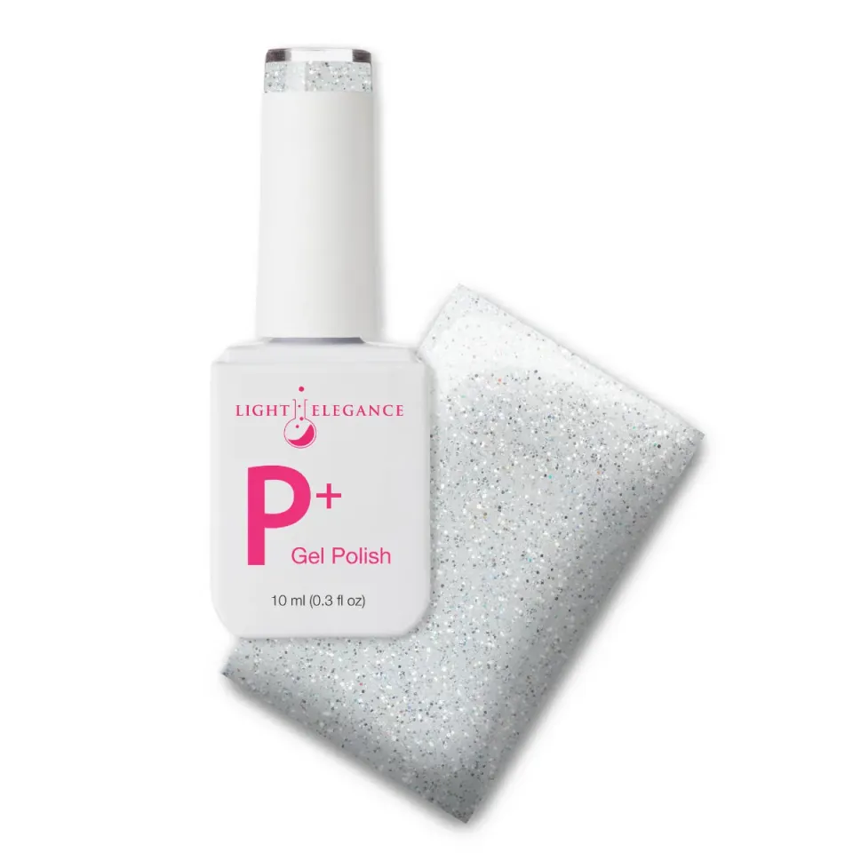 Light Elegance P+ Diamonds and Pearls gel polish 10 ml sølv