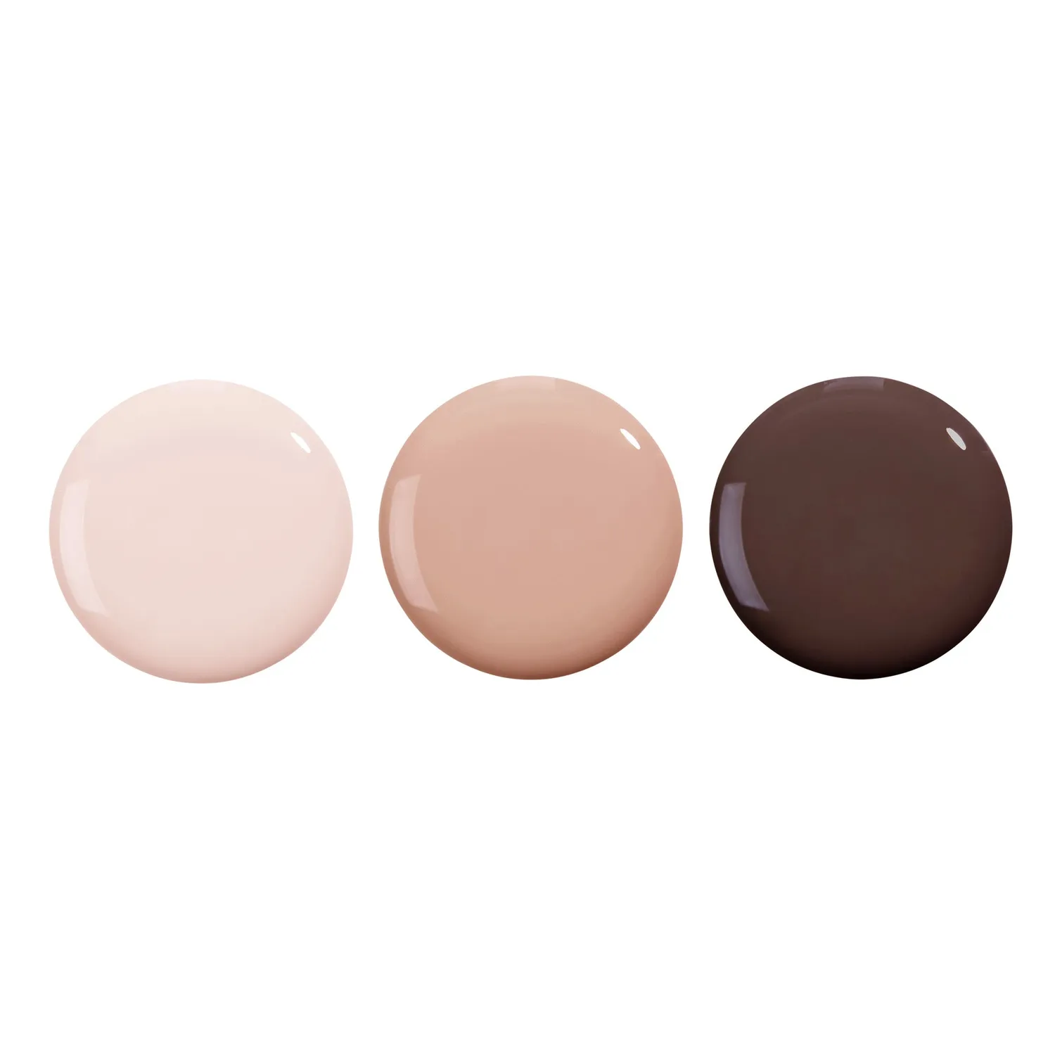 Nails Inc It’s Topless Mocha Mousse Nudes Trio neglelakk 3-pk brun